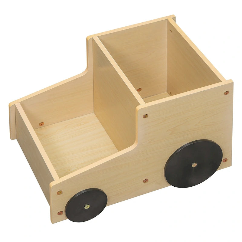 Solid Wood Loft Bed with Tent and Car Shaped Cabinet, Twin/Full Size Loft Bedframe with Storage Shelves and Roof Frame